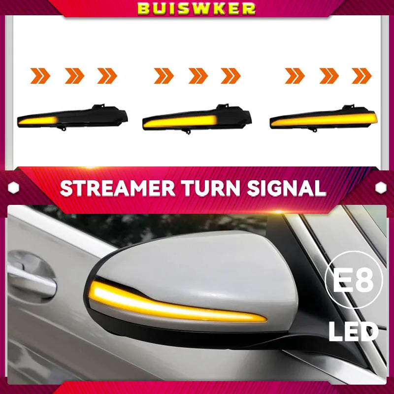 Clignotants dynamiques LED pour rétroviseurs Mercedes-Benz