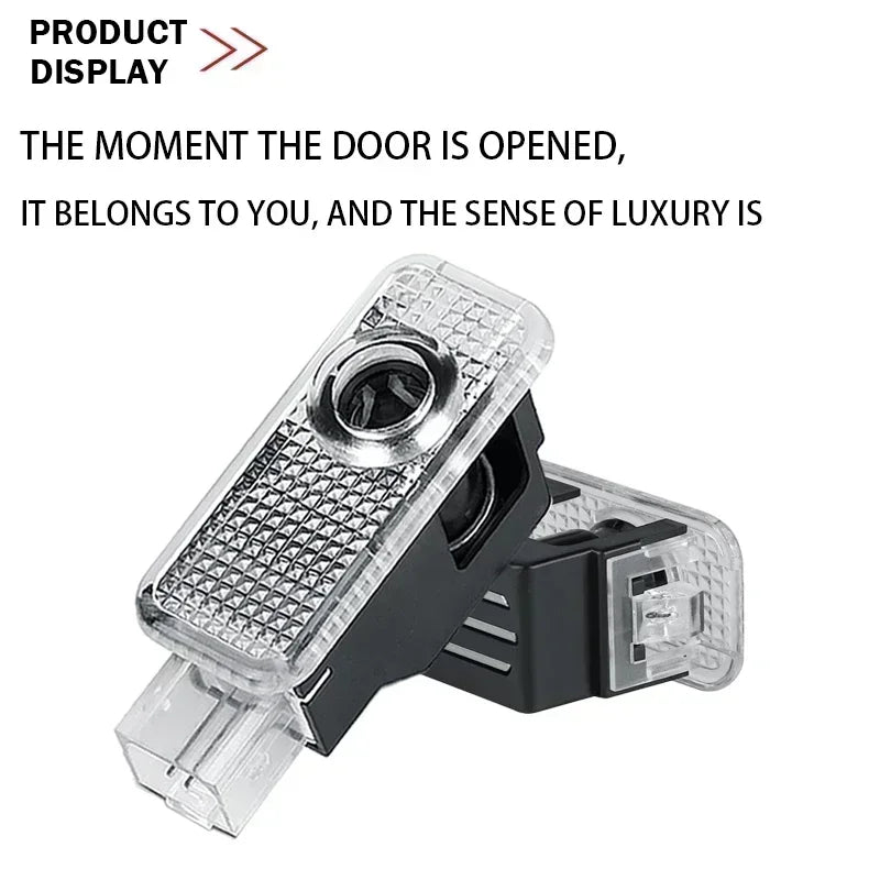 Lumières de Bienvenue LED Logo Audi HD