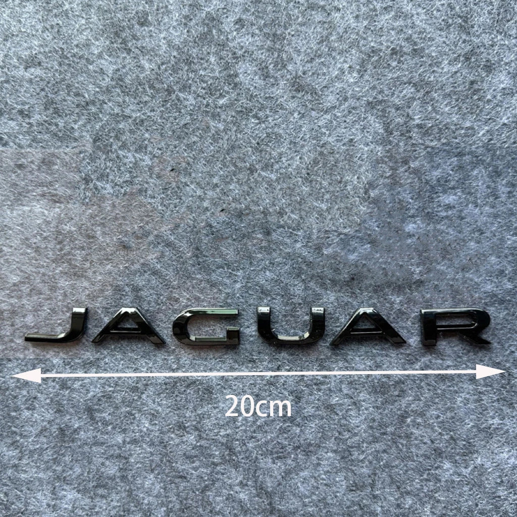 Insigne adhésif lettres de coffre Jaguar