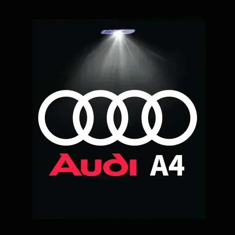 Lumières de Bienvenue LED Logo Audi HD