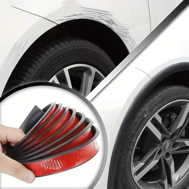 Bandes de protection anti-collision pour passages de roue et ailes de voiture (lot de 2)