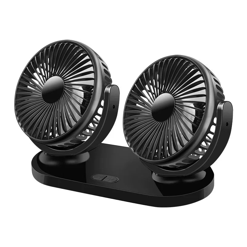 Ventilateur double tête pour voiture