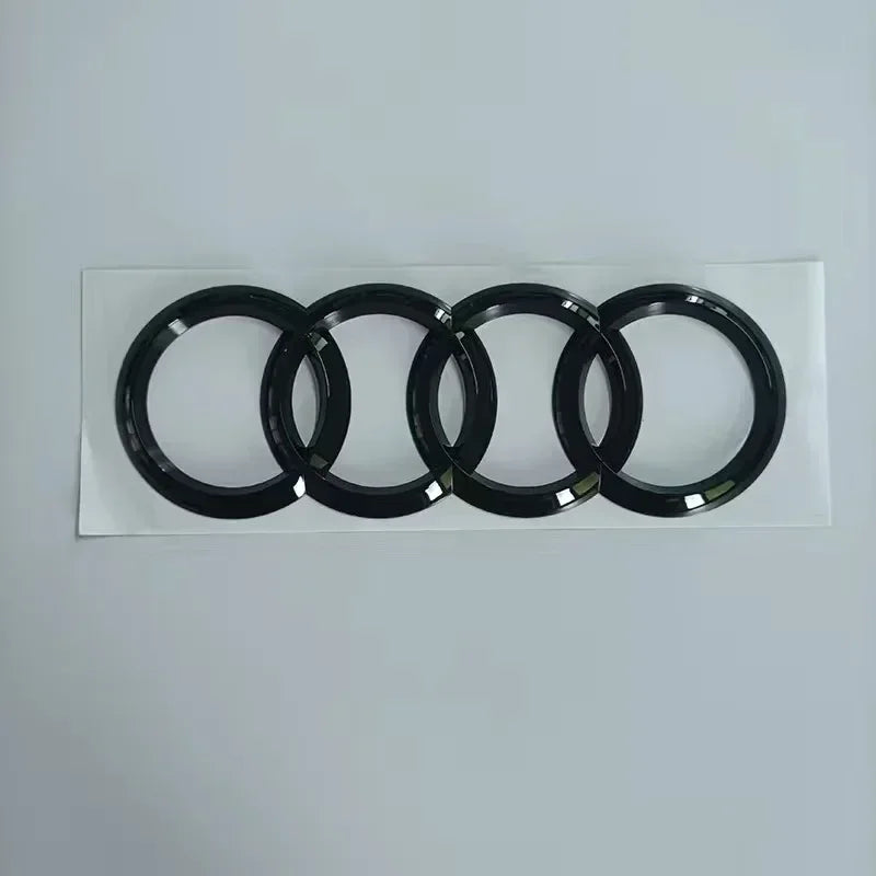 Logo Avant et Arrière Audi S3 Noir Brillant