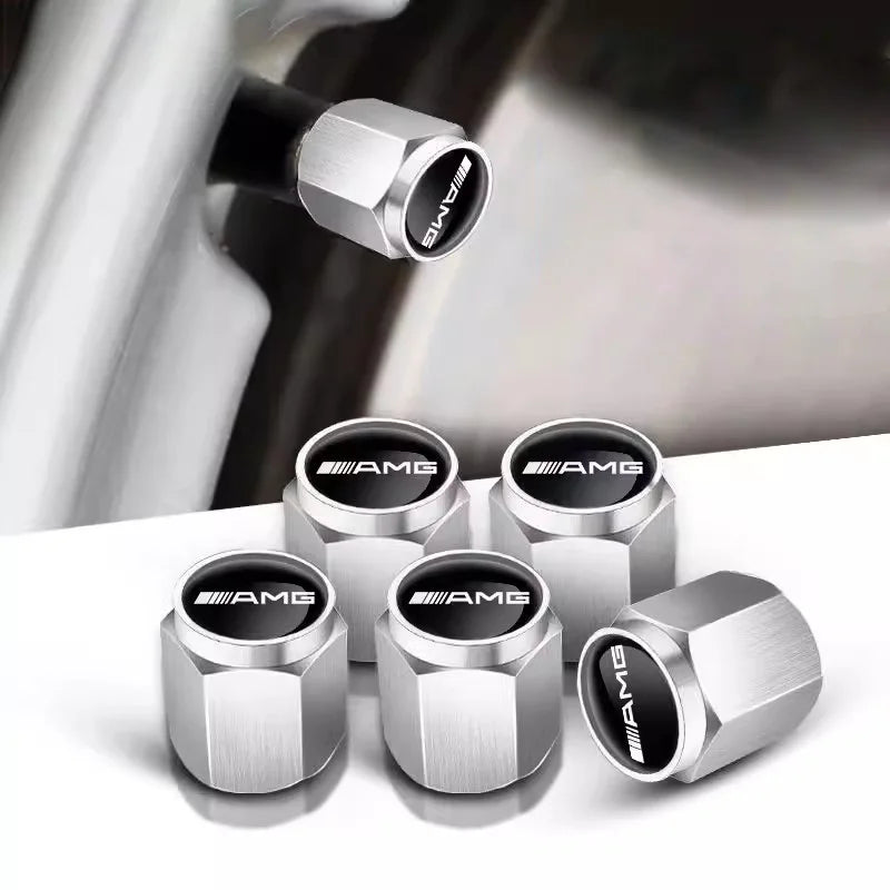 Ensemble de 5 capuchons de valve de pneu pour Mercedes-Benz
