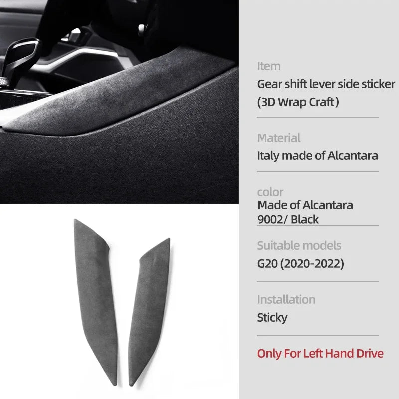 Cache Alcantara BMW G20/G28/G23