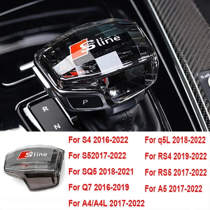 Cache levier de vitesse cristal pour Audi