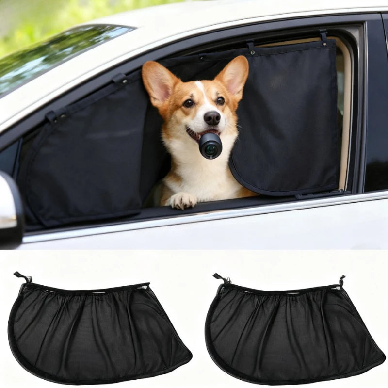 Pare-soleil latéraux universels en maille respirante