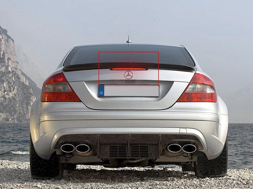 Feu stop LED central arrière noir pour Mercedes-Benz