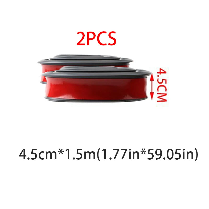 Bandes de protection anti-collision pour passages de roue et ailes de voiture (lot de 2)