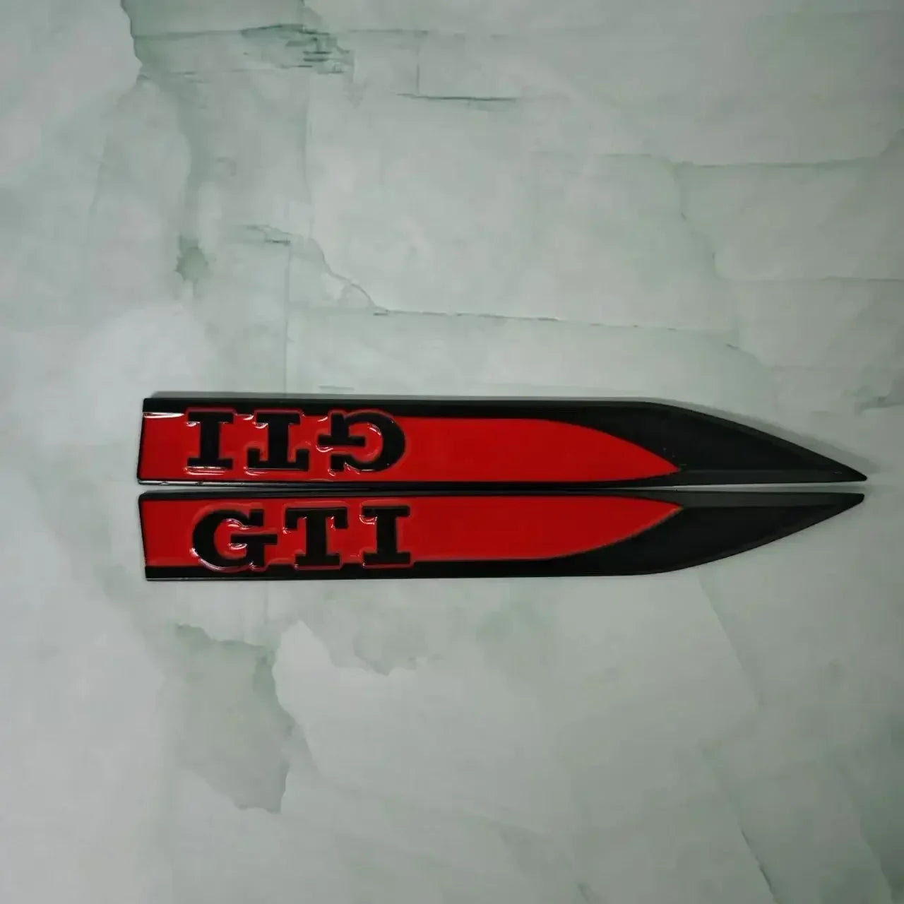 Emblèmes Métal 3D GTI pour VW Golf