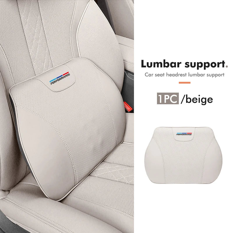 Appui-tête et coussin lombaire en mousse à mémoire pour BMW