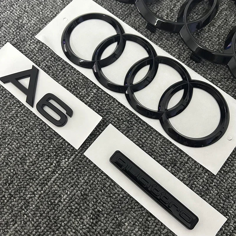 Logo Noir 4 Anneaux Audi A6
