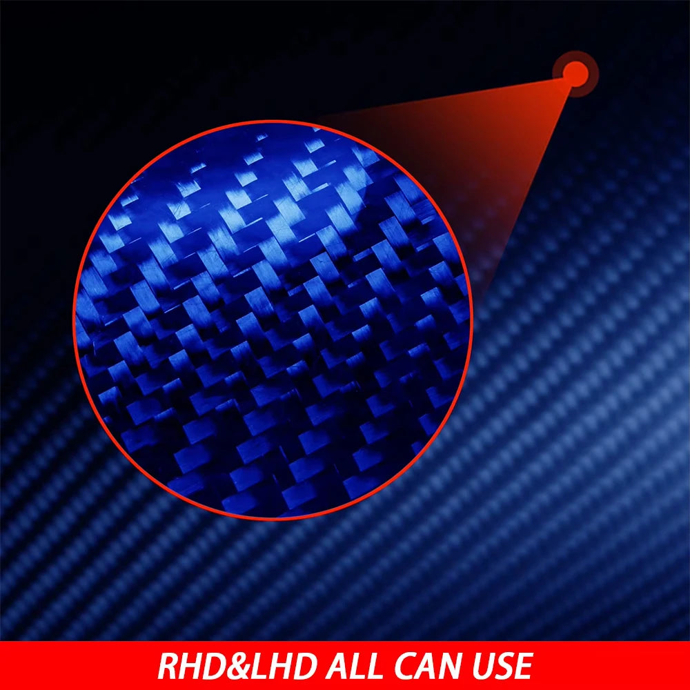 Bande décorative de coffre arrière en fibre de carbone pour Mercedes-Benz