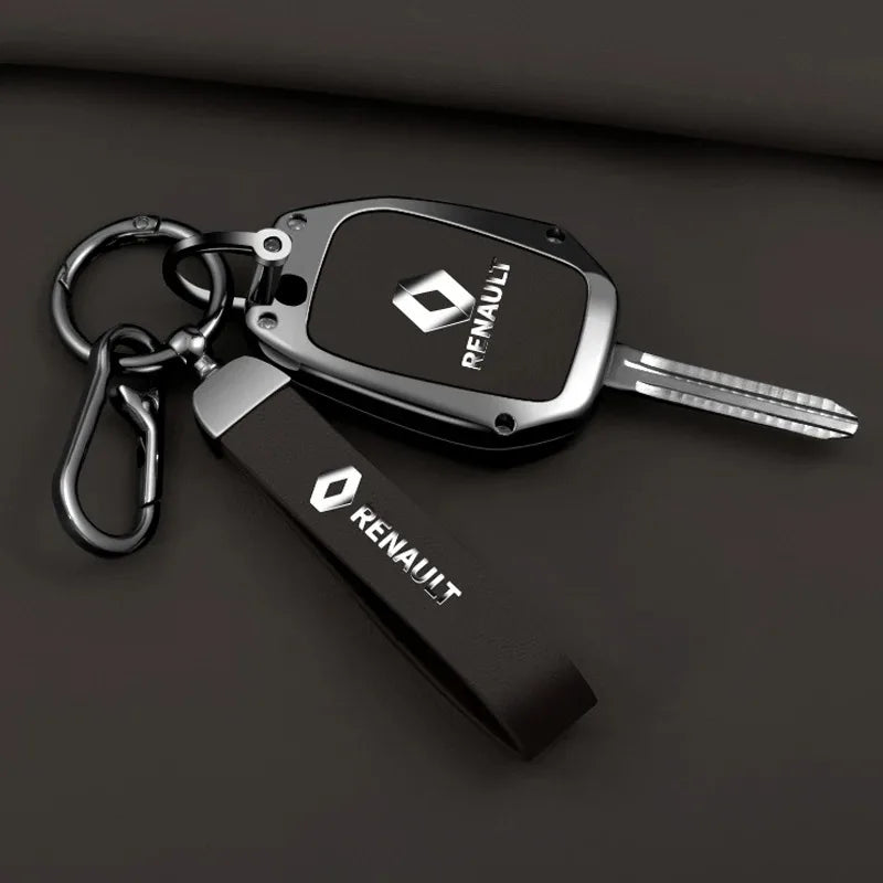 Coque de clé intelligente en alliage de zinc pour Renault