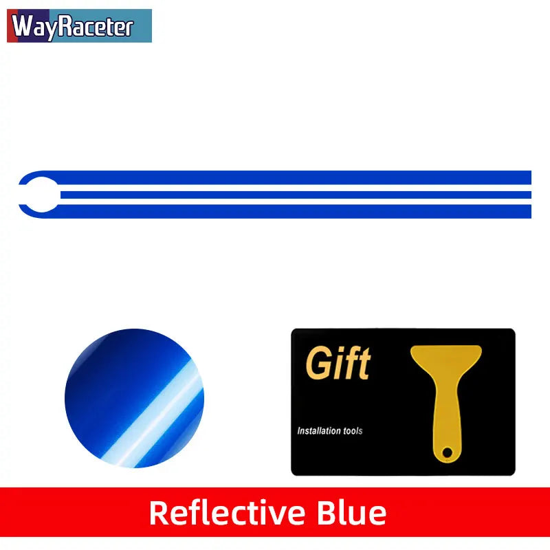 Bande adhésive capot décorative pour BMW