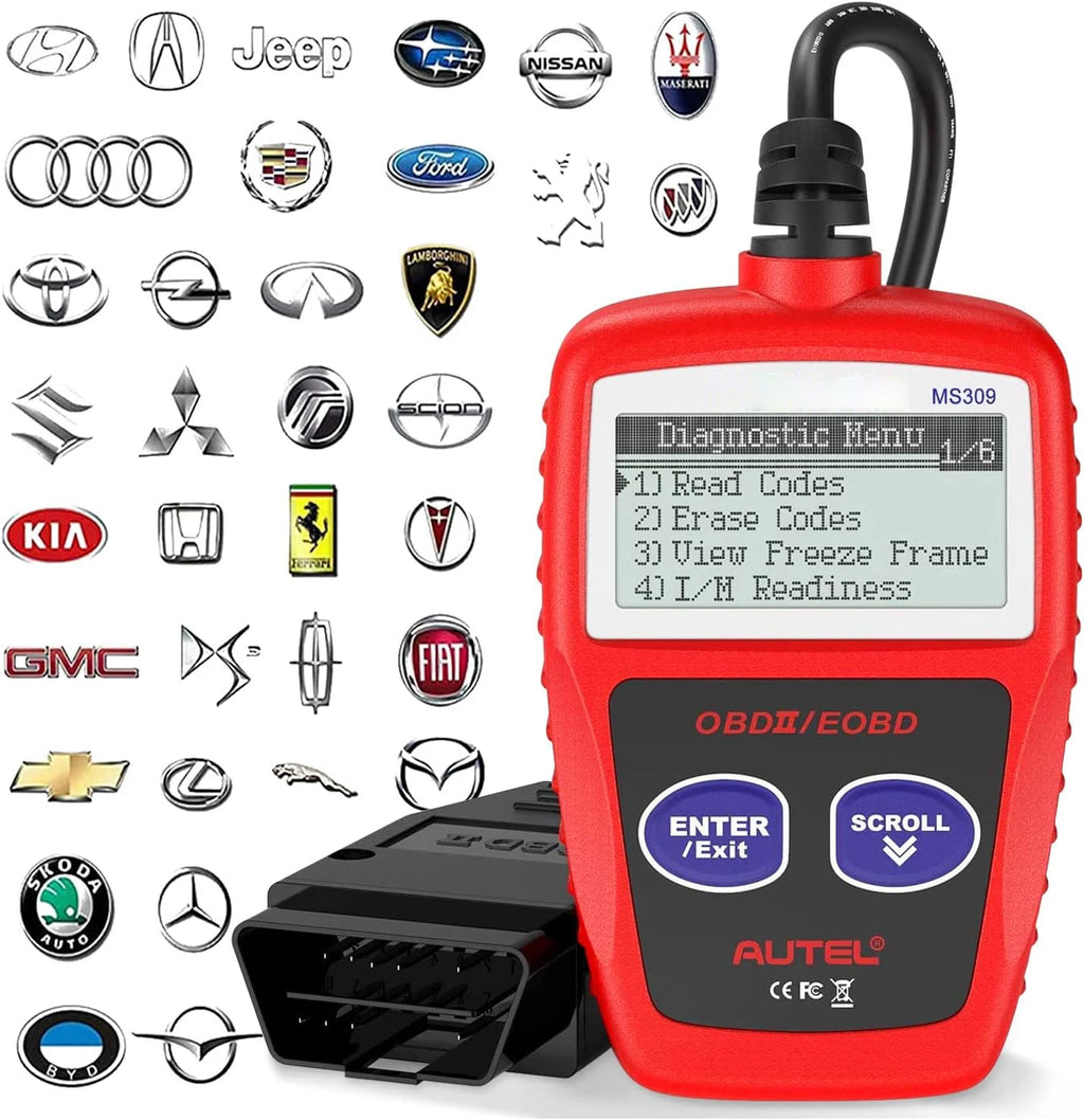Scanner OBD2 Diagnostic Voiture – Lecteur de Codes Moteur Multilingue