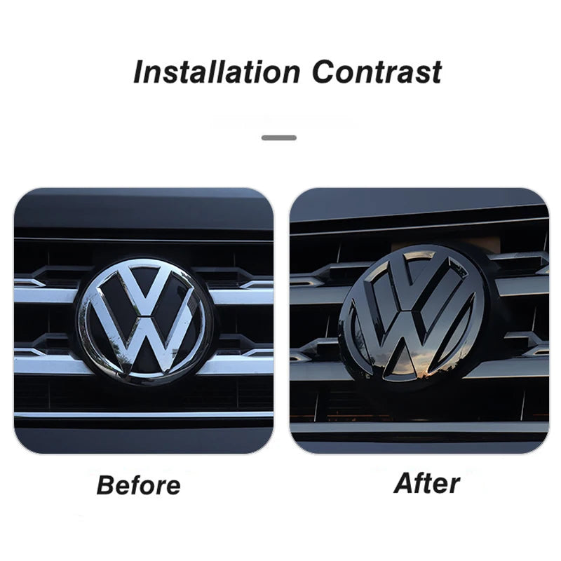 Couvre-logo avant/arrière pour Volkswagen