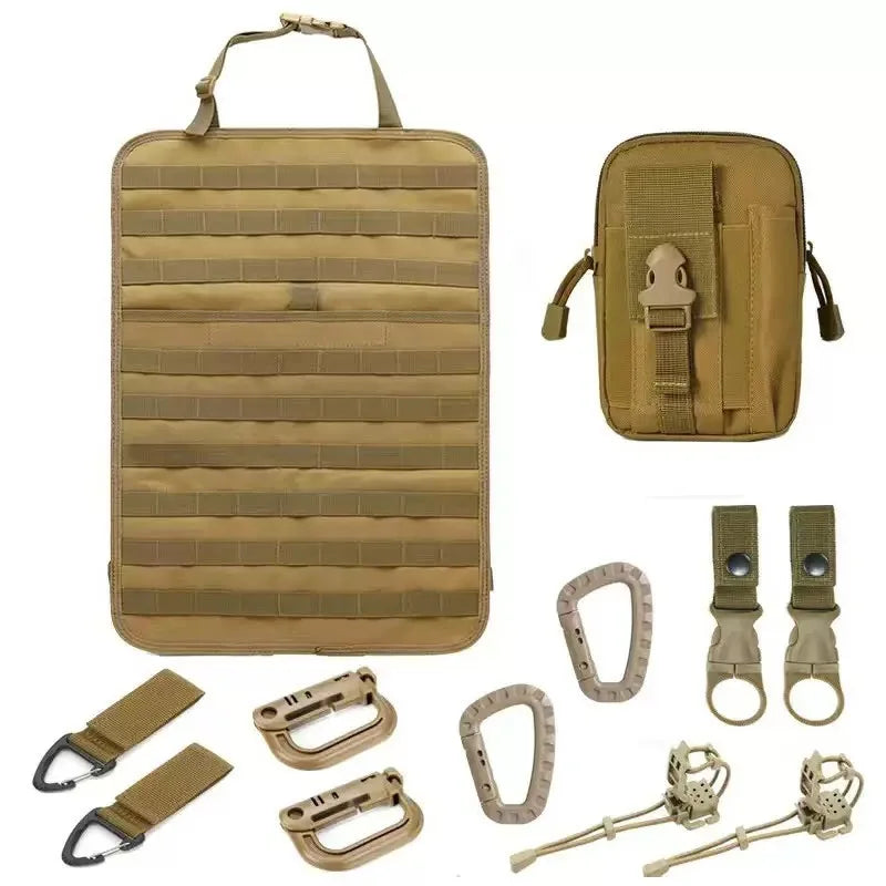 Sac tactique de dossier de siège – Rangement voiture multifonction