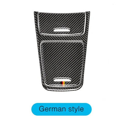 Center Storage Box Panel Trim Ashtray Cover Stickers for Mercedes Benz