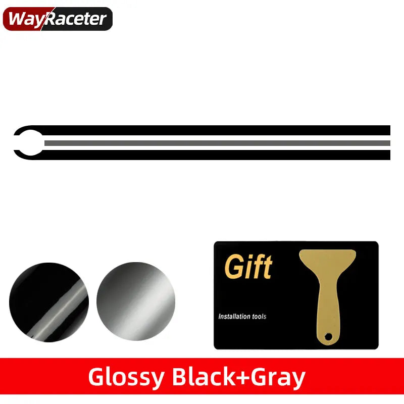 Bande adhésive capot décorative pour BMW