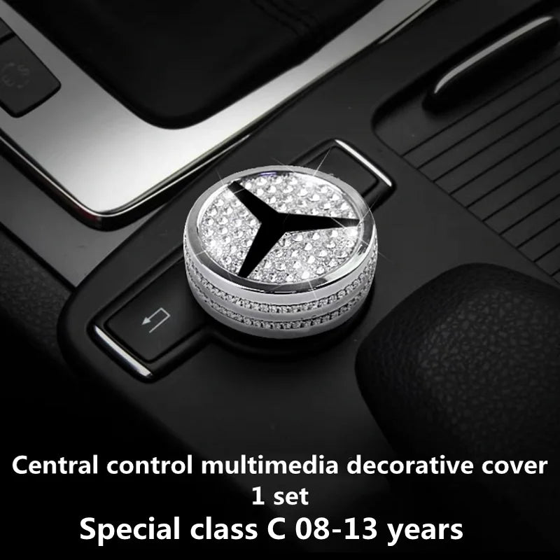 Autocollants décoratifs en cristal pour intérieur Mercedes-Benz W204/W205