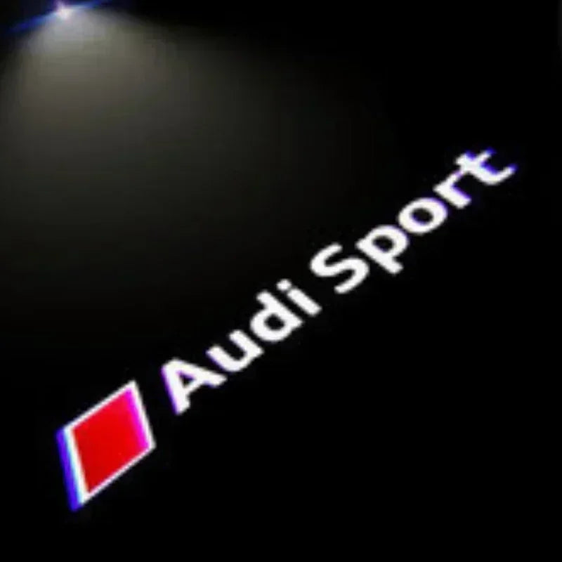 Lumières de Bienvenue LED Logo Audi HD