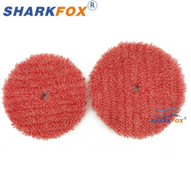 Sharkfox Tampons de Polissage en Laine 5"/6"