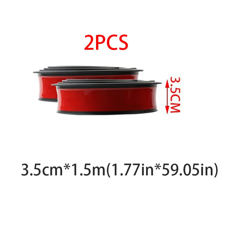 Bandes de protection anti-collision pour passages de roue et ailes de voiture (lot de 2)