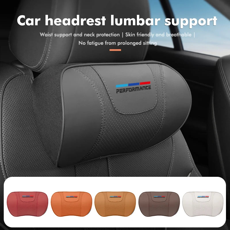 Appui-tête et coussin lombaire en mousse à mémoire pour BMW