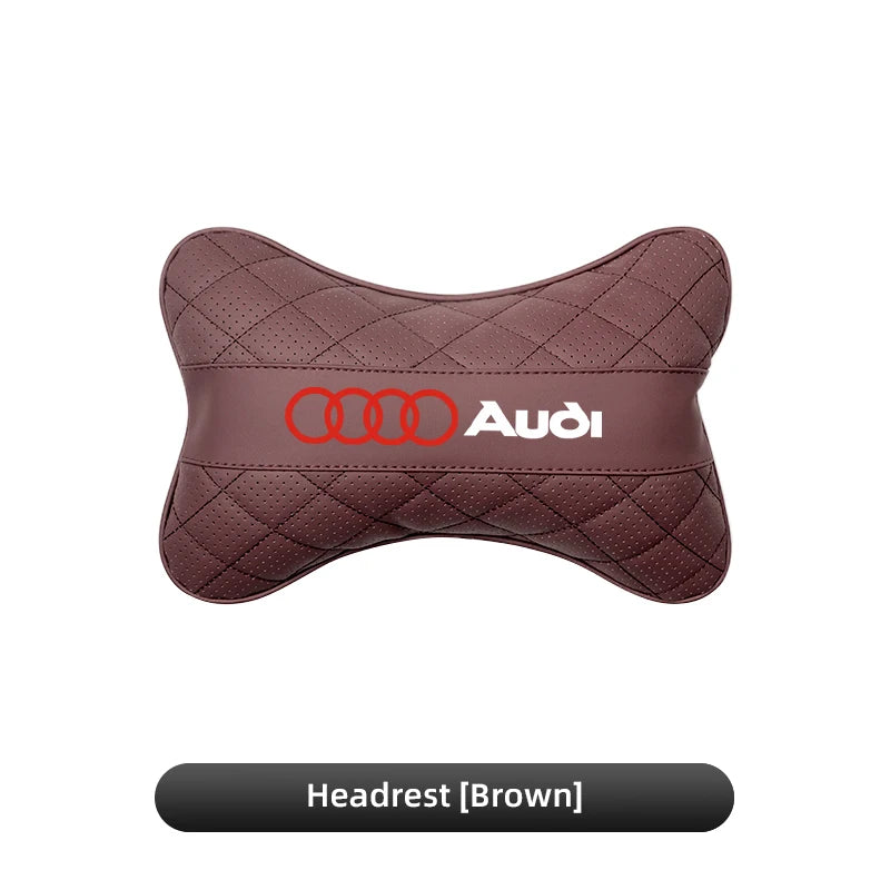 Coussin de soutien tête et lombaire pour siège de voiture compatible Audi