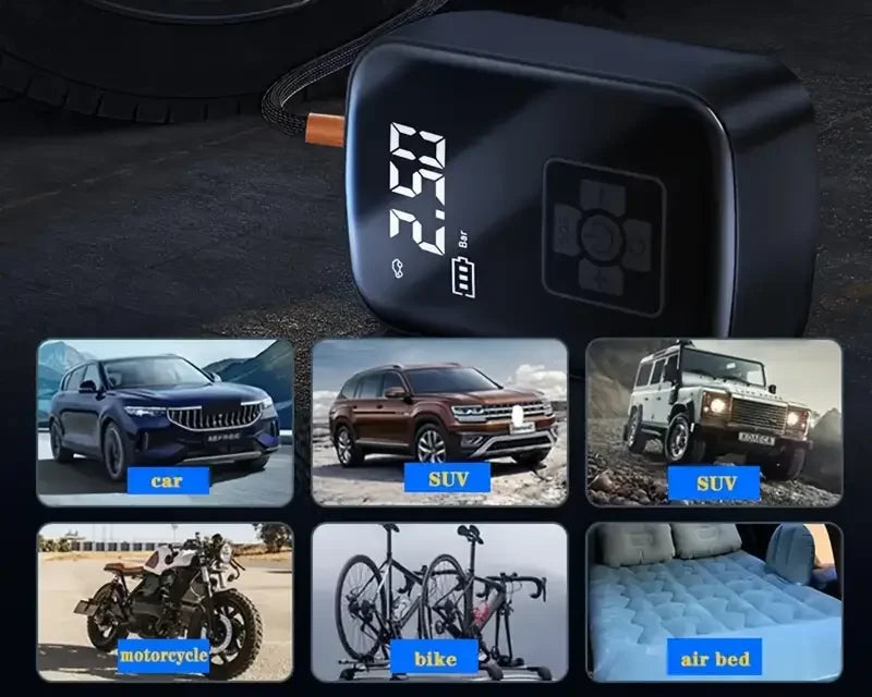 Pompe à air rechargeable sans fil