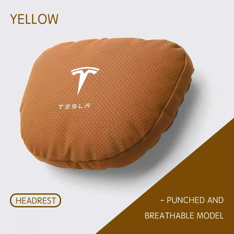 Appui-tête et coussin lombaire pour Tesla