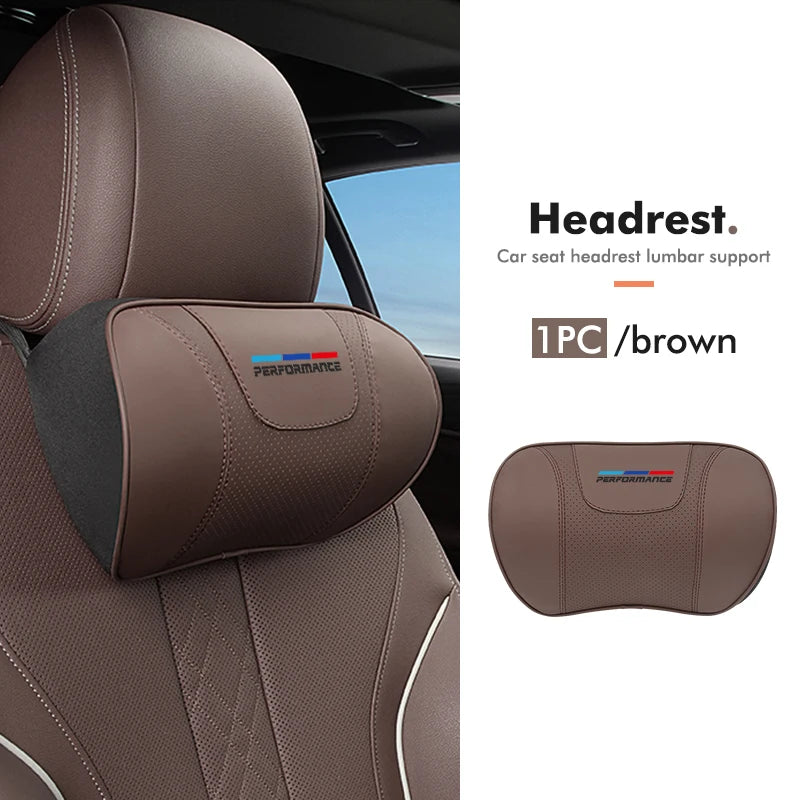 Appui-tête et coussin lombaire en mousse à mémoire pour BMW