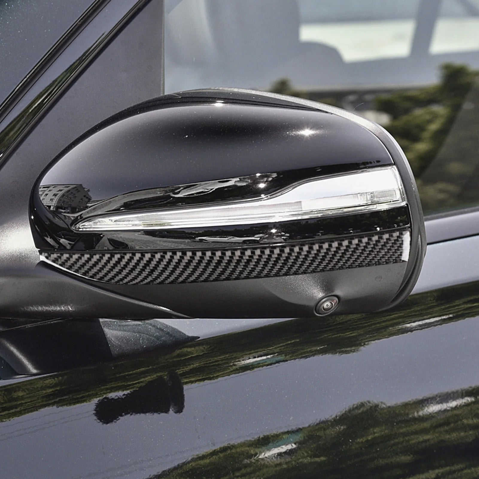 Coques de rétroviseurs en fibre de carbone pour Mercedes-Benz