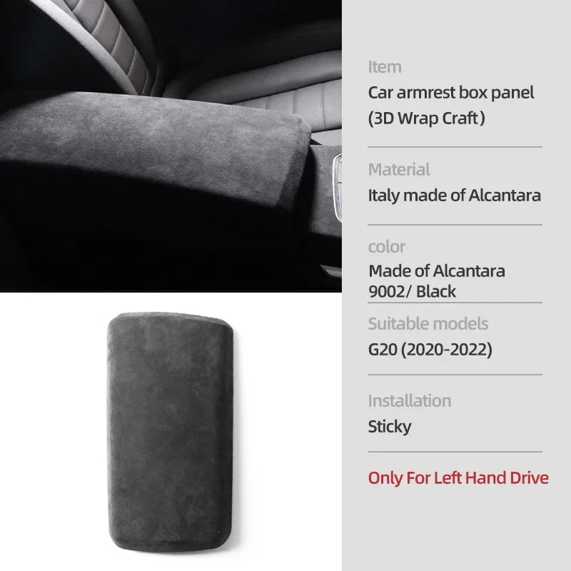 Cache Alcantara BMW G20/G28/G23