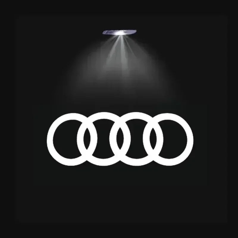 Lumières de Bienvenue LED Logo Audi HD