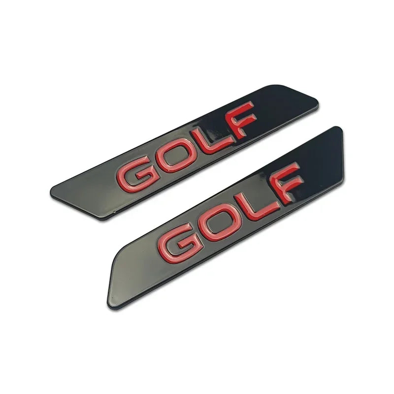 Stickers logo Golf pour poignée de réglage de siège Volkswagen