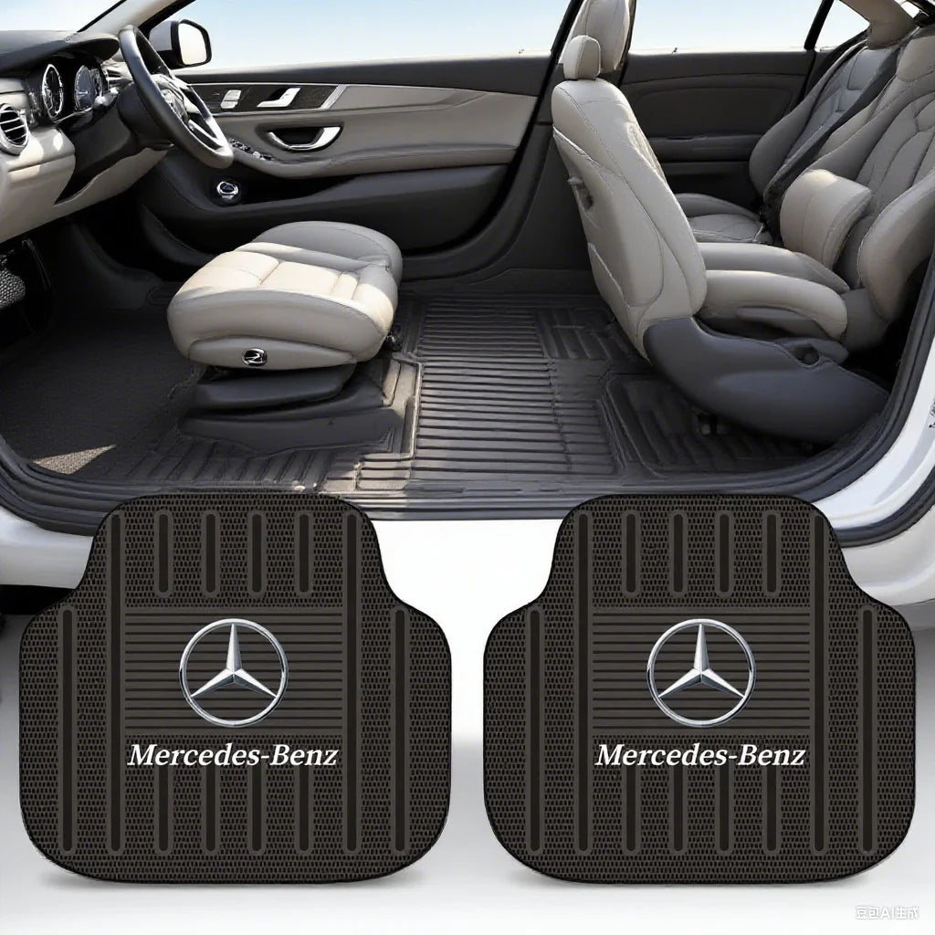 Tapis de sol voiture 2 ou 4 pièces pour Mercedes-Benz