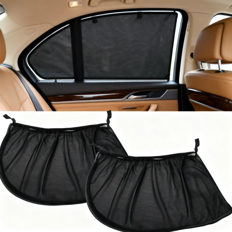 Pare-soleil latéraux universels en maille respirante