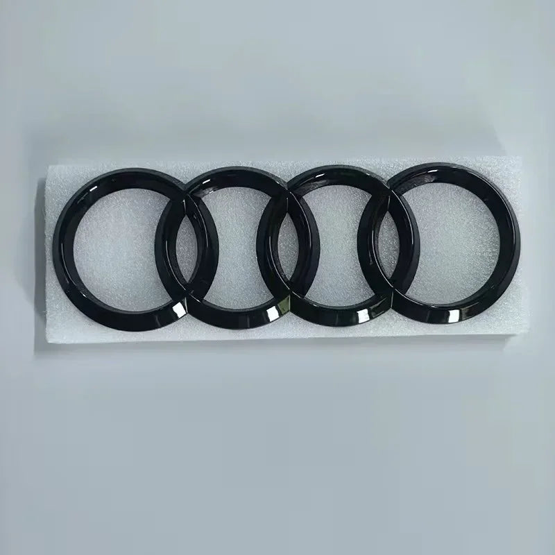 Logo Avant et Arrière Audi S3 Noir Brillant