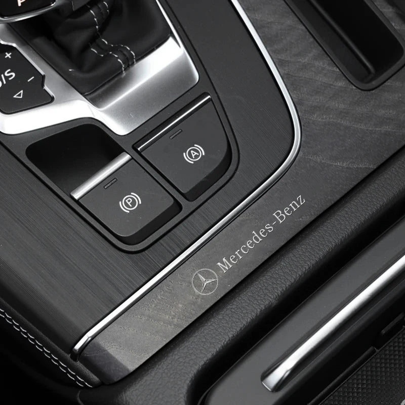3D Metal Logo Letter Stickers for Mercedes Benz