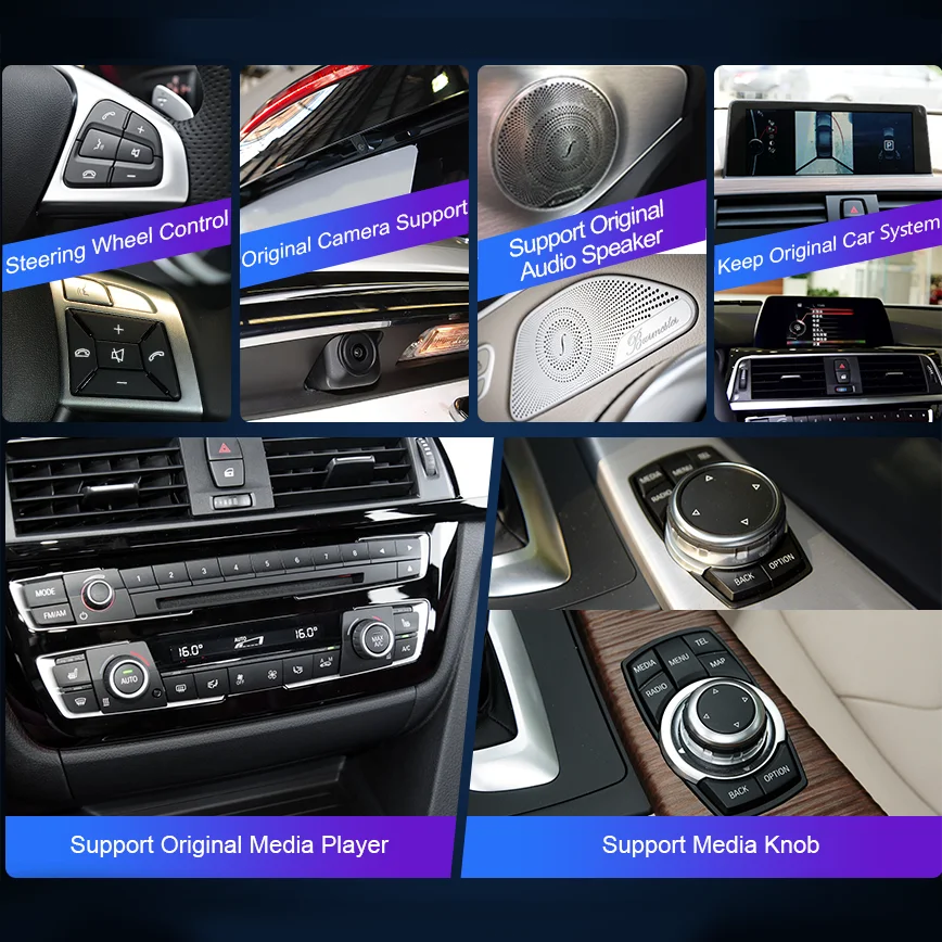 Écran Auto Android 14 CarPlay pour Audi Q7 4L 2005-2015