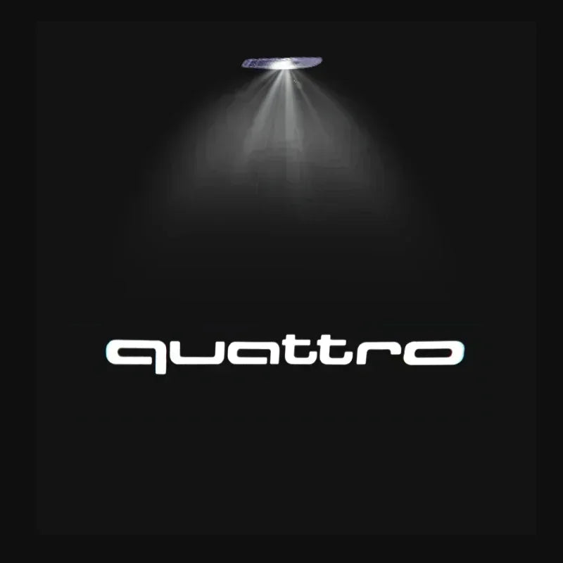 Lumières de Bienvenue LED Logo Audi HD