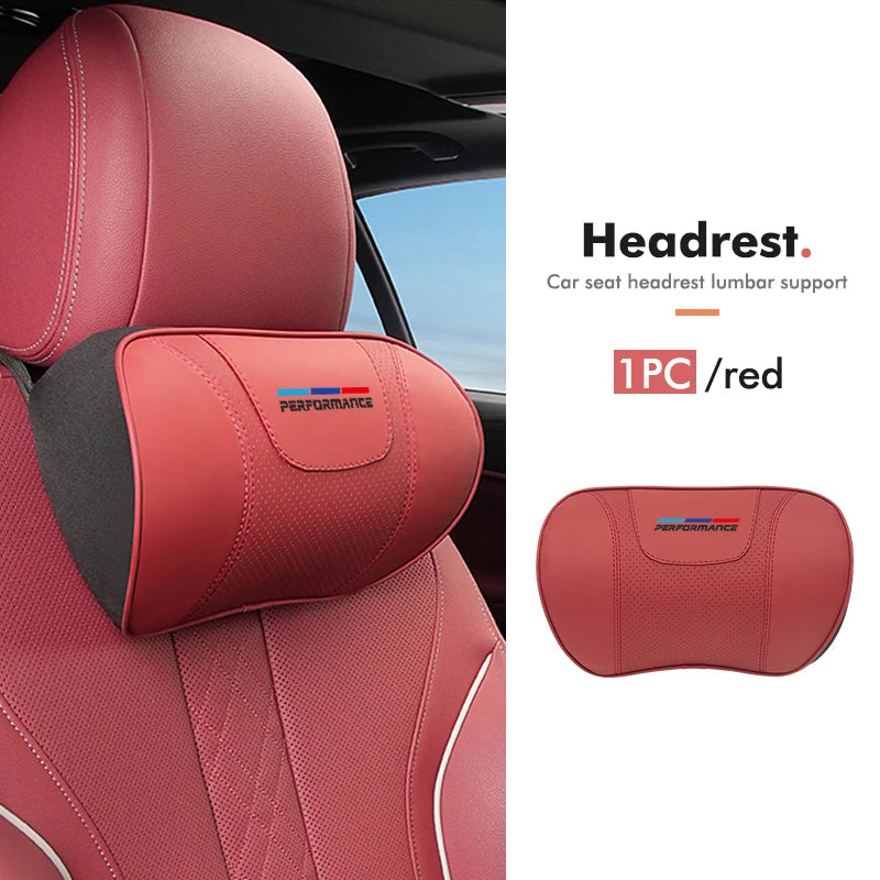 Appui-tête et coussin lombaire en mousse à mémoire pour BMW