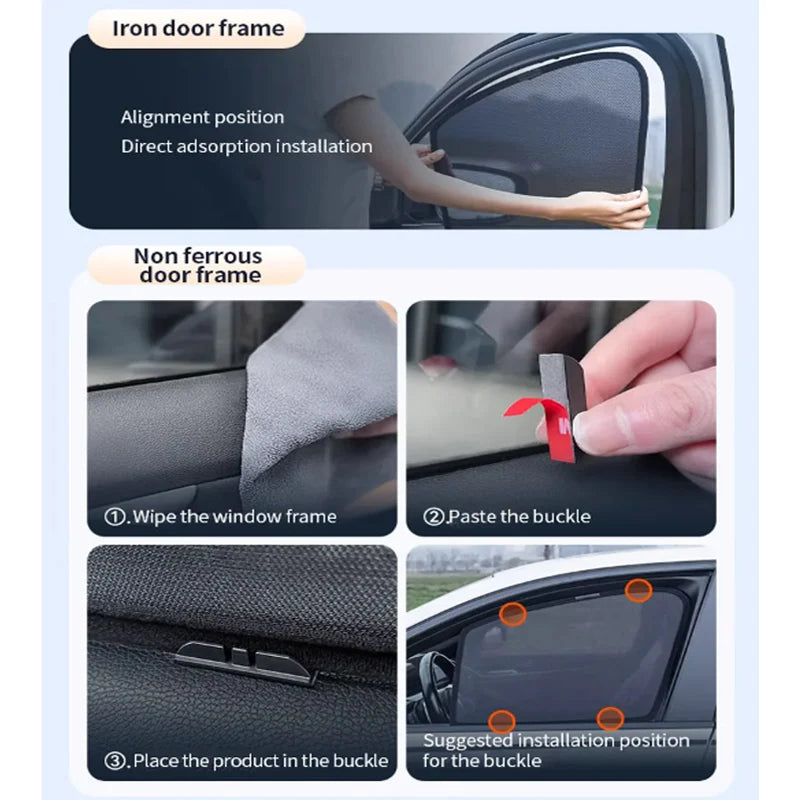 Pare-soleil magnétique pour Volkswagen