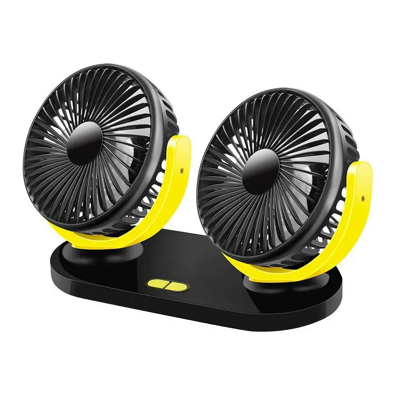 Ventilateur double tête pour voiture