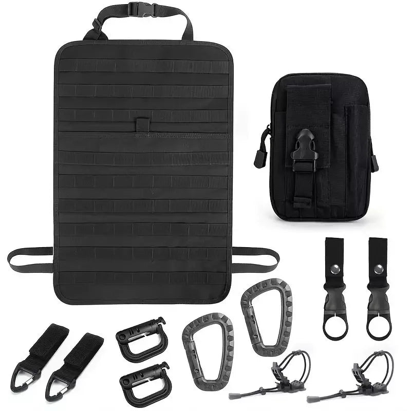 Sac tactique de dossier de siège – Rangement voiture multifonction
