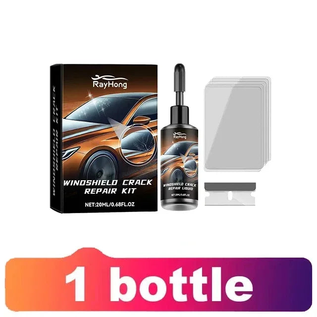 Fluide de Réparation pour Fissures de Pare-brise