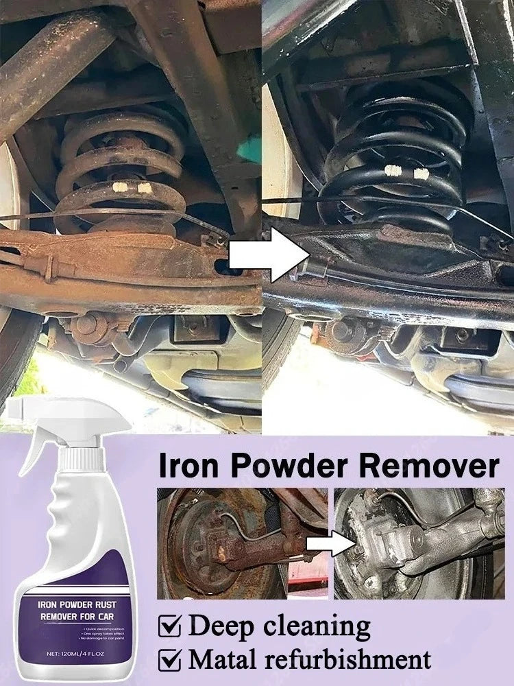 Décapant rouille automobile