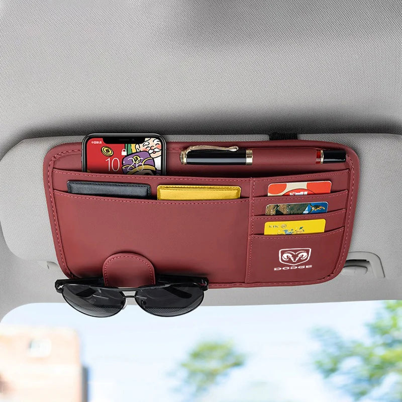 Porte-lunettes de voiture – Clip de rangement pour Dodge